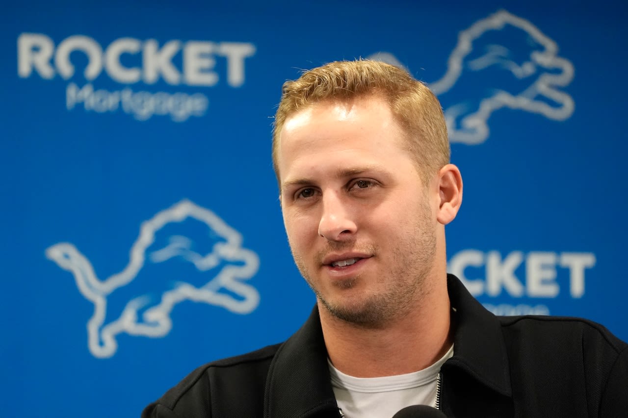 Jared Goff found love and support from Lions. Now, he’s here for the long haul.
