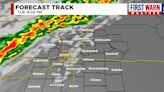 FORECAST: First Warn in place for spotty showers and thunderstorms Tuesday night