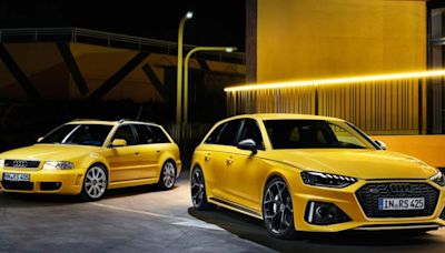 Audi RS4 Avant Edición 25 años: ¡Con un pie en el pasado, pero la vista directo al futuro!