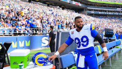 Rams keeping Aaron Donald’s locker ready ‘if he ever wants to come back’