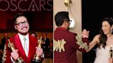 'Everything Everywhere All at Once' director Daniel Kwan's Oscars look nodded to one of Michelle Yeoh's outfits in the film