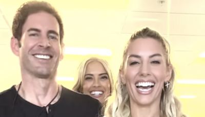 Christina Hall jokes about being the third wheel while filming with Tarek and Heather El Moussa