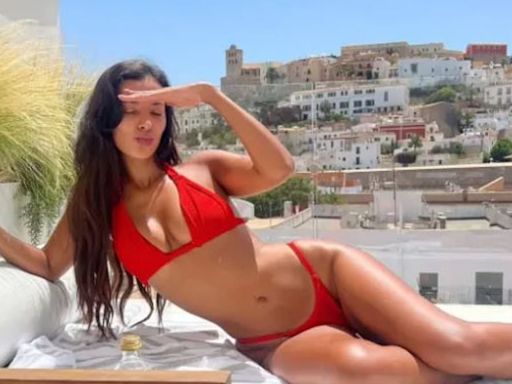 Maya Jama puts on a busty display after announcing split from Stormzy