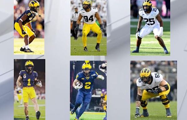 NFL Draft: Six Michigan players taken on Day 2; three in a row in 3rd Round