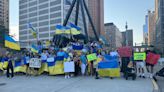 Ukraine rally in Detroit sparked by Russia's attack on hospital