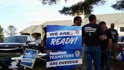 ‘Backbone of this university.’ Penn State Teamsters union members rally ahead of negotiations