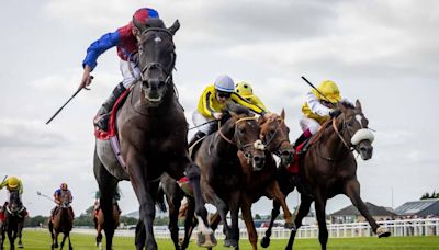 Los Angeles and Ryan Moore supply Aidan O’Brien with 16th Irish Derby success