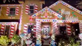 Woman transforms her entire home into a life-size gingerbread house for Christmas