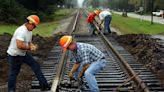 Emergency repairs to CSX railroad tracks to close part of highway in downtown Gulfport