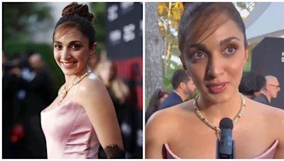 Kiara Advani's changed accent in new interview from Cannes shocks fans: ‘Does she think she is Kim Kardashian?’