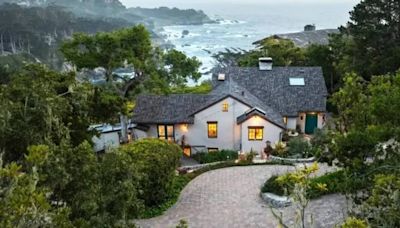 Live next door to Brad Pitt in this enchanting Carmel, Calif., home—just $8M