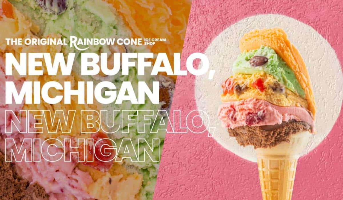 The Original Rainbow Cone Plans Opening for New Buffalo, Michigan