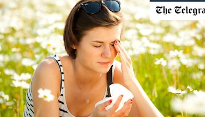 Hay fever sufferers hit by ‘pollen bomb’ as temperatures hit 30C