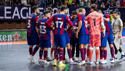 Barça - Manzanares del playoff de la Primera División de fútbol sala: horario y dónde ver por TV