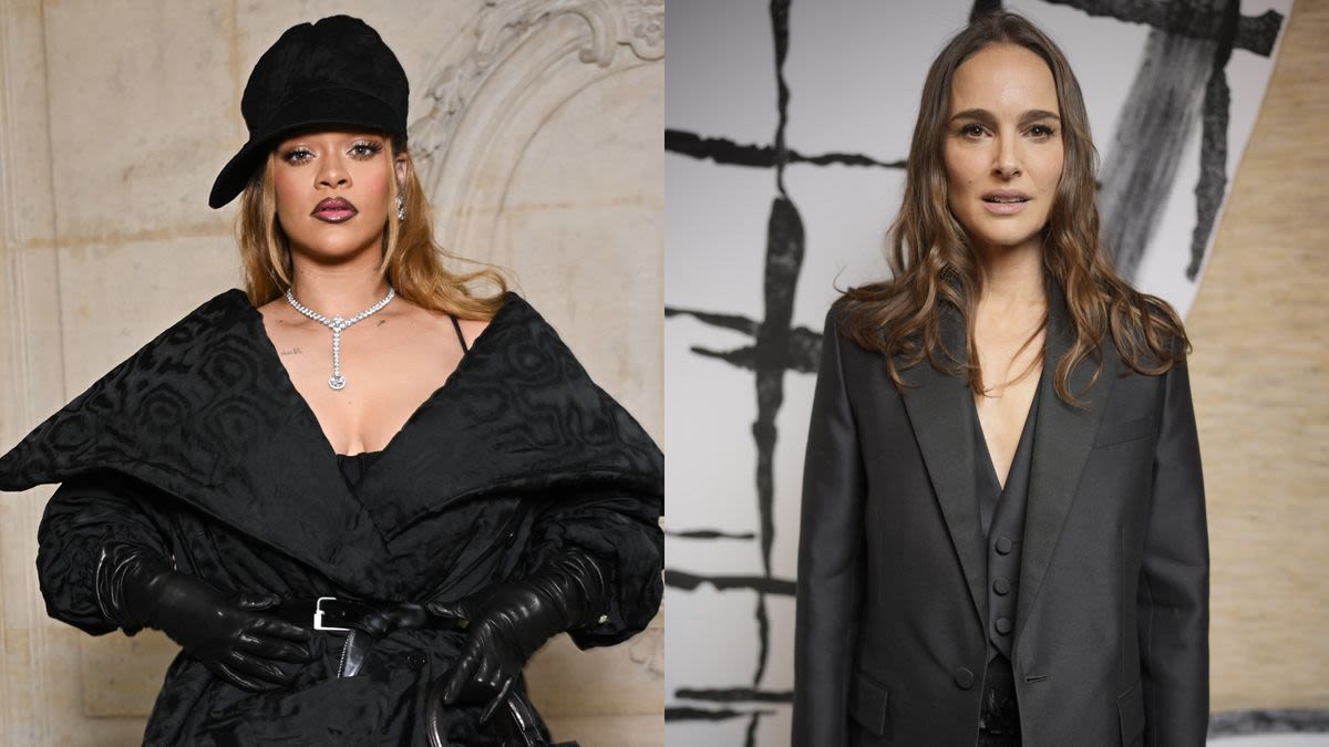 Natalie Portman Jokes Rihanna Got Her Through Her Divorce With Paris Fashion Week Meeting