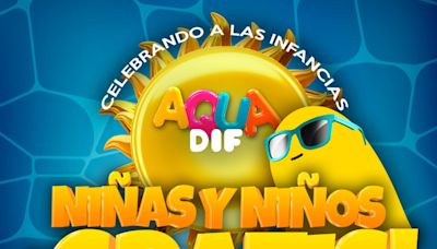 Niños entrarán gratis al AquaDIF este domingo