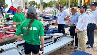 El Mundial de la clase Topper reúne a 174 embarcaciones en el Mar Menor