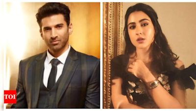 Aditya Roy Kapur and Sara Ali Khan spark dating rumours after attending 'Metro... In Dino' director Anurag Basu's birthday together - WATCH | - Times of India