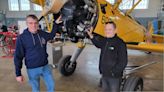 Westfield cable TV shows interview students at high school’s airport hangar