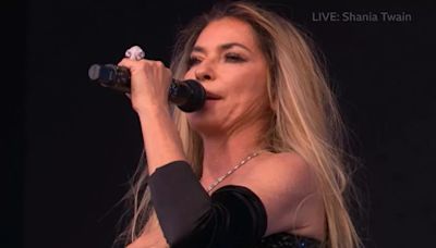 Shania Twain risks 'Ofcom complaints' with Glastonbury 'rule break'