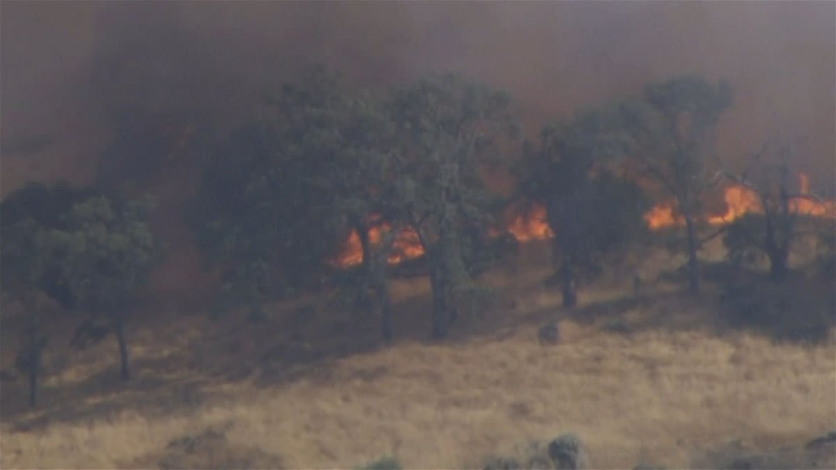 Aero Fire burns more than 5,000 acres, evacuation orders in progress - KYMA