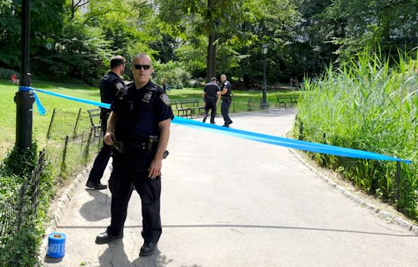 As cops beef up patrols after Central Park robbery spree, visitors still on edge; taking precautions