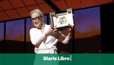 Meryl Streep recibe la Palma de Honor entre ovaciones y lágrimas: "un premio único"