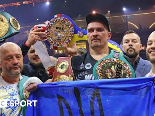 Oleksandr Usyk no longer undisputed champion after giving up IBF belt