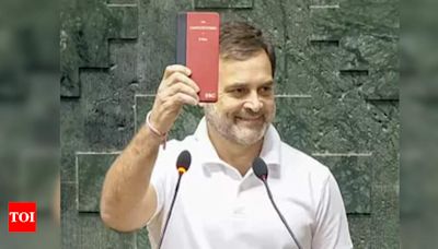 Rahul Gandhi resumes role of Leader of opposition | India News - Times of India
