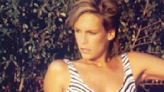 Jamie Lee Curtis Is So Toned in High-Cut Zebra Print Swimsuit Throwback Pic