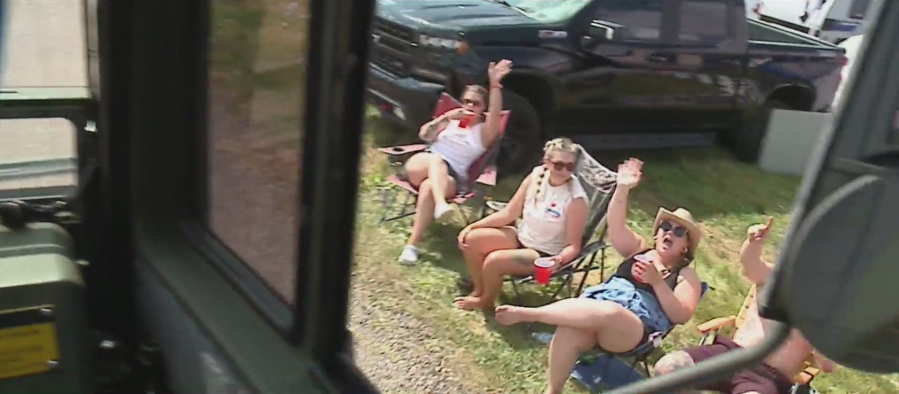 Inflatable bars, piles of beer cans and the unsung hero of the Coke Lot