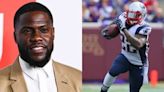 ‘Dumbest man alive’: Kevin Hart in wheelchair after race against former New England Patriots player