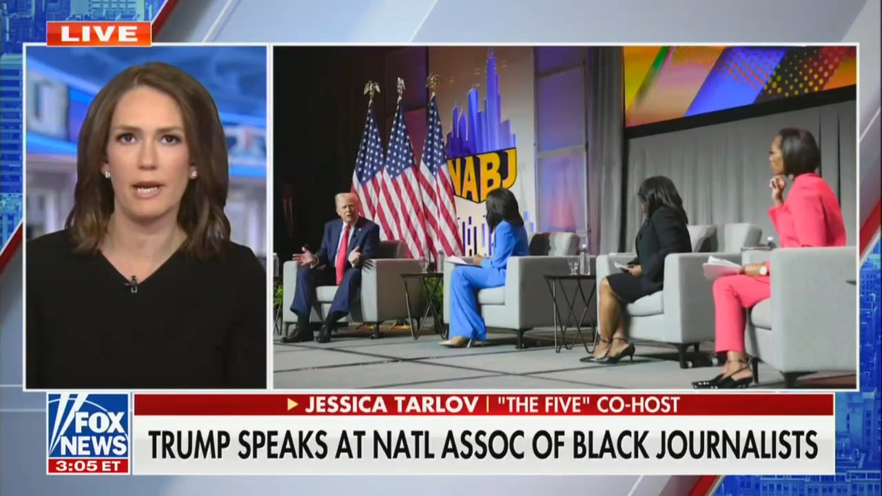 Fox News’ Jessica Tarlov Torches Trump’s ‘Complete, Absolute Dumpster Fire’ Performance at NABJ Event