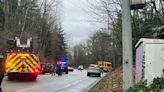 Passenger of car killed after collision with school bus in Renton