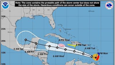 Hurricane Beryl grows to an unprecedented 150 mph Cat 5 storm near Windward Islands