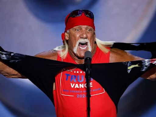 Hulk Hogan Rips Off His Shirt at Republican National Convention – Social Media Reacts