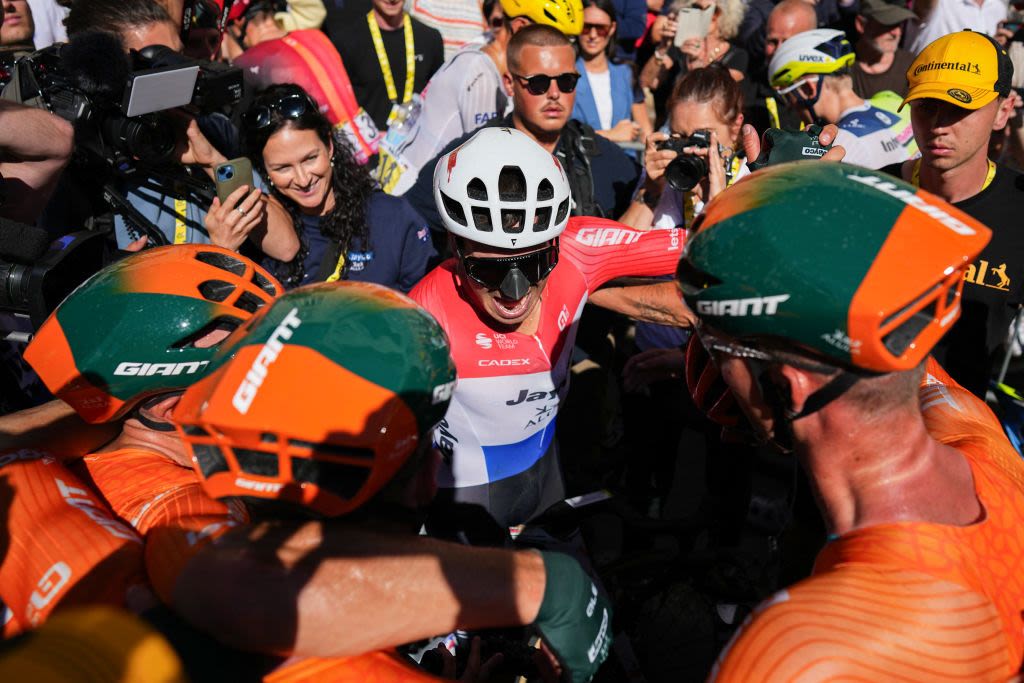 'Batman did win today!' – Jayco-AIUIa celebrate Tour de France triumph for Dylan Groenewegen using aero 'beak'