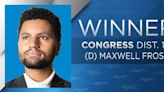 Democrat Maxwell Frost wins U.S. House District 10 race
