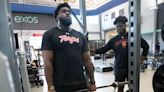 Las Vegas Raiders Rookie OT Delmar DJ Glaze from NFL Rookie Camp