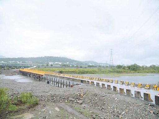 花蓮2022年0918震災重建 明里大橋鋼便道6月通車