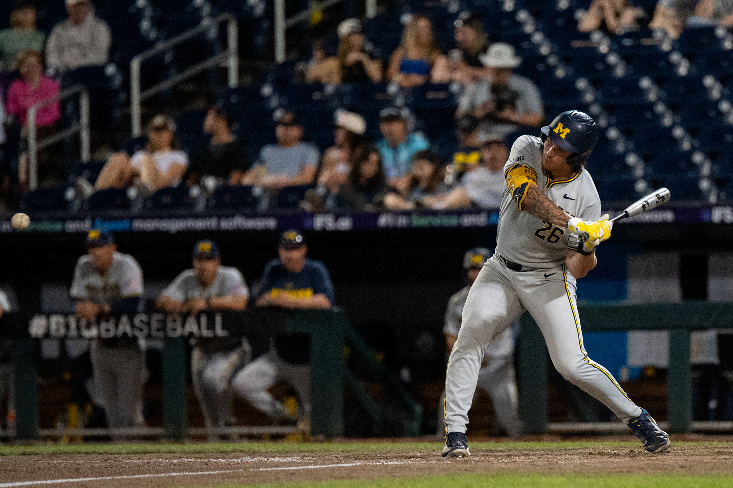 Penn State's outfield shined in round two victory