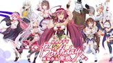 《王國放送局》VTUBER－魔法少女花咲釋出歡慶生日九人大合唱影片