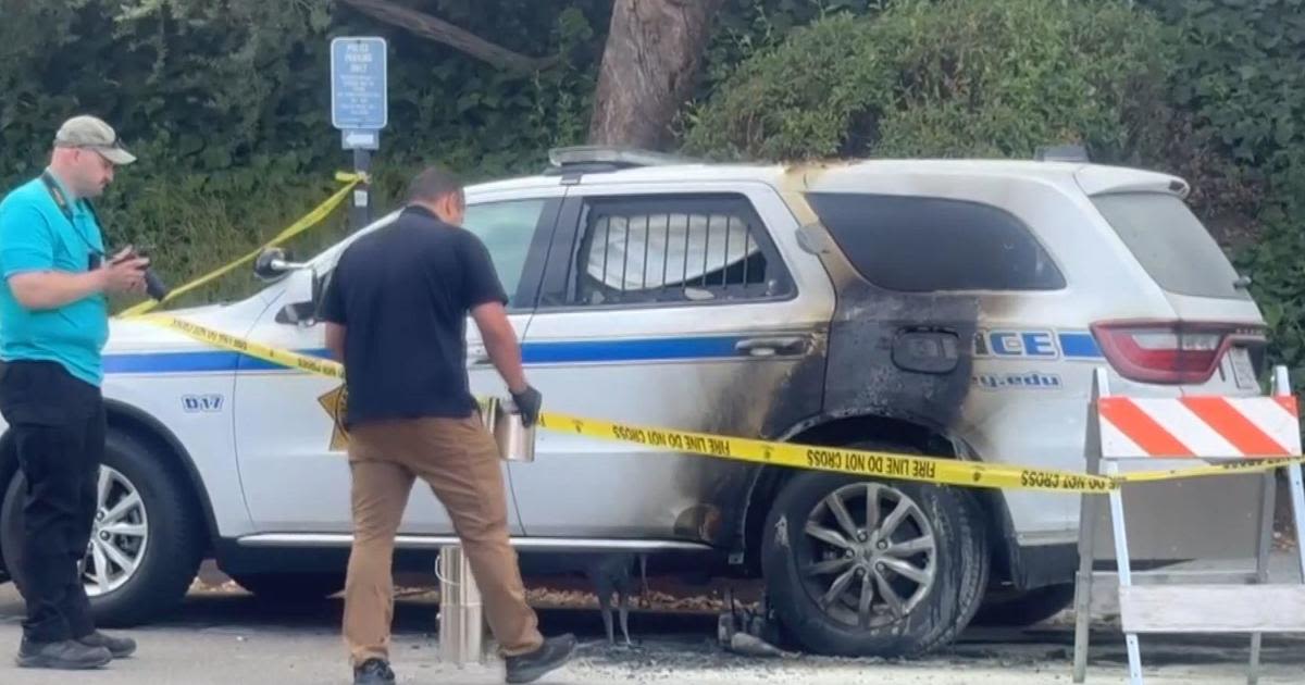 Oakland man suspected of firebombing UC Berkeley patrol car, setting other fires