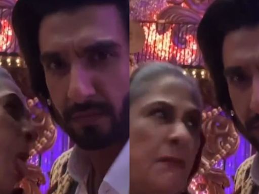 Jaya Bachchan Makes a Face, Shows Her Tongue To Ranveer Singh in Epic Unseen Video; Watch - News18