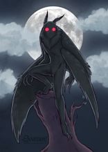 Mothman by suviridian on DeviantArt