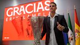 Erik Lamela se despide del Sevilla: "Ha terminado un ciclo maravilloso"