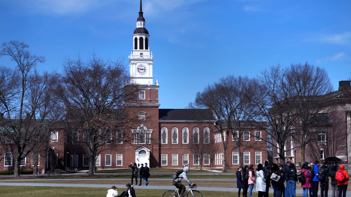 Protest at Dartmouth College leads to 90 arrests, police say