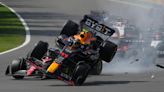 Sergio Perez lasts just 14 seconds in home race as Max Verstappen wins in Mexico