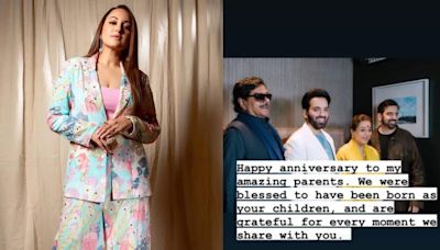 Luv Sinha leaves out Sonakshi Sinha from parent's anniversary post, fuels rift rumours