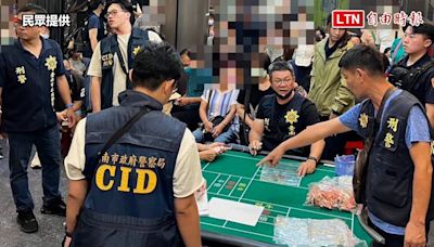 歇業桌遊館暗藏「目賊仔」賭場 台南警破門逮80人法辦（民眾提供） - 自由電子報影音頻道